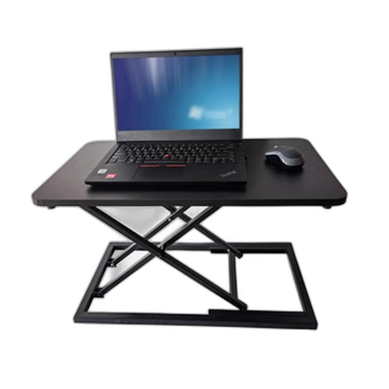 다용도 승강 테이블 컴퓨터 높이조절 접이식 접이식 (블랙) 스탠딩 책상
