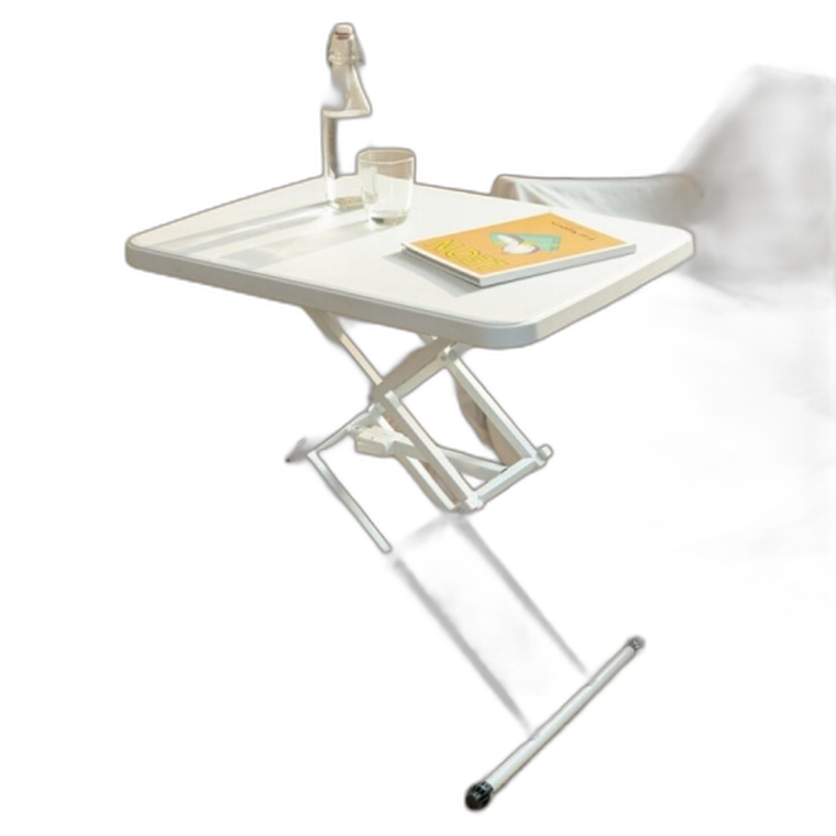 높이조절 접이식 테이블 이동식 튼튼한 쇼파 침대 사이드 테이블 다용도 좌식 책상