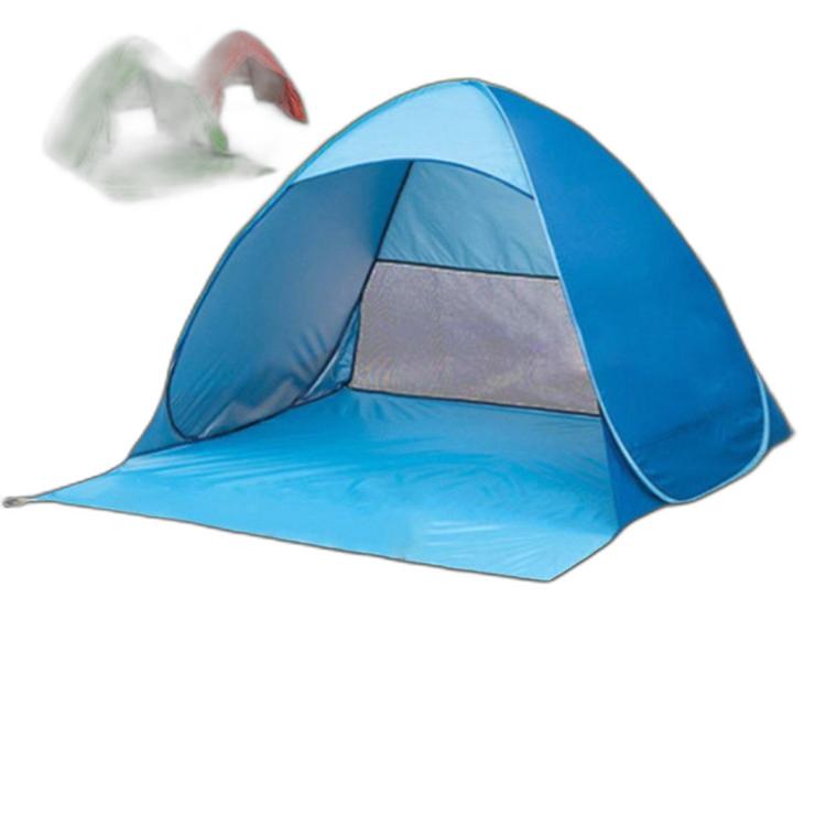 초경량 비치 텐트 1.5M 캠핑 여행 자외선 차단