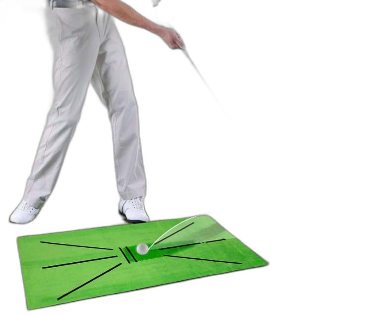 골프 스윙 궤적 포인트 연습 매트