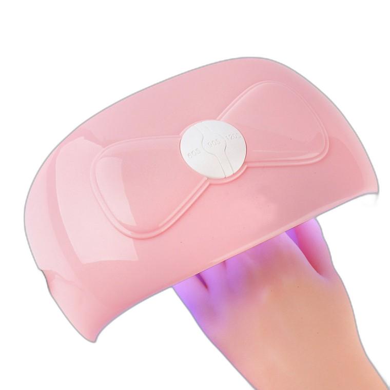 핑크리본젤램프 54w 자동센서 레진 LED UV 램프