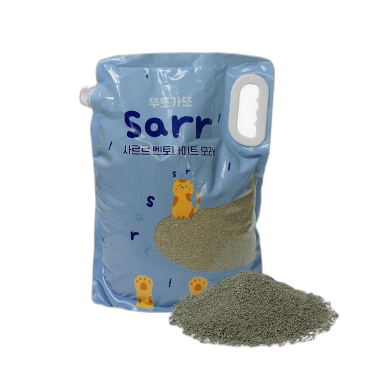 뚜또가또 사르르 천연 벤토나이트 모래/8L/6kg/더스트프리/가는입자/가성비