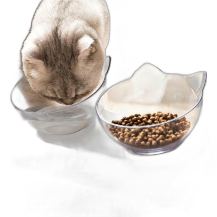 동물용 식기 반려동물 (투명) 용품 애견 용기 동물 사료 그릇 애완동물 식사