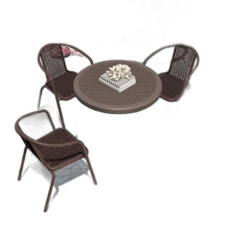 세트 점 의자 4인용 음식 캠핑 A-1 테이블 테라스 원형테이블+의자 편의 행사 야외 다용도