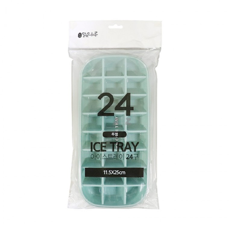 얼음 냉장고 음료수 24구-H/얼음트레이/얼음틀/제빙기/아이스큐브 냉각 냉장 냉동
