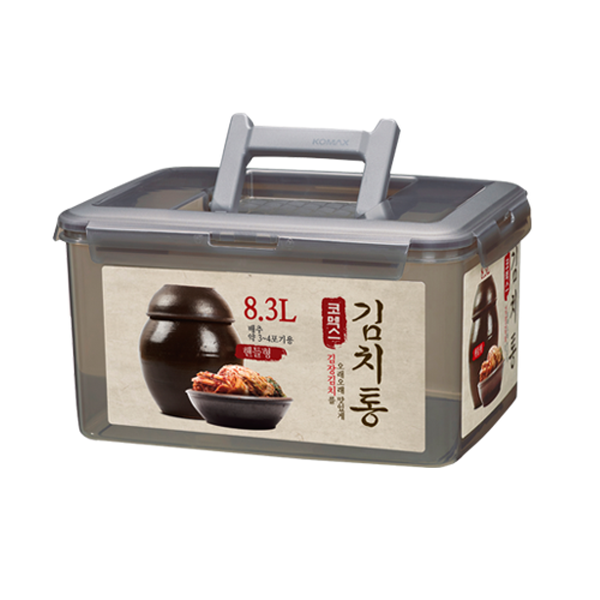 김치통 매직크린 뚜껑 8.3L 튼튼함 용량 보관 식품 내구성 방수 편리함