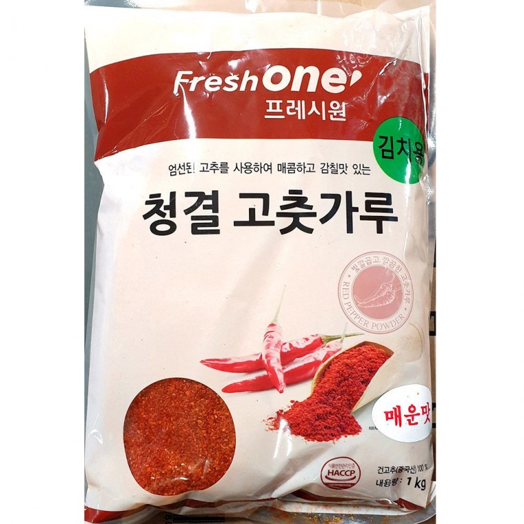 김치 고추장 매운맛 청양고춧가루(FO 1k)X4 양념 향신료 조미료 발효 식품 건강