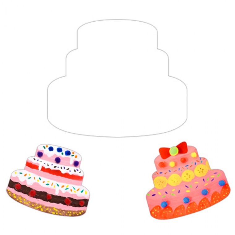 종이 예술 놀이 모양종이 (케이크) 모양 디자인 색상 창의성 조각 재료 크래프트