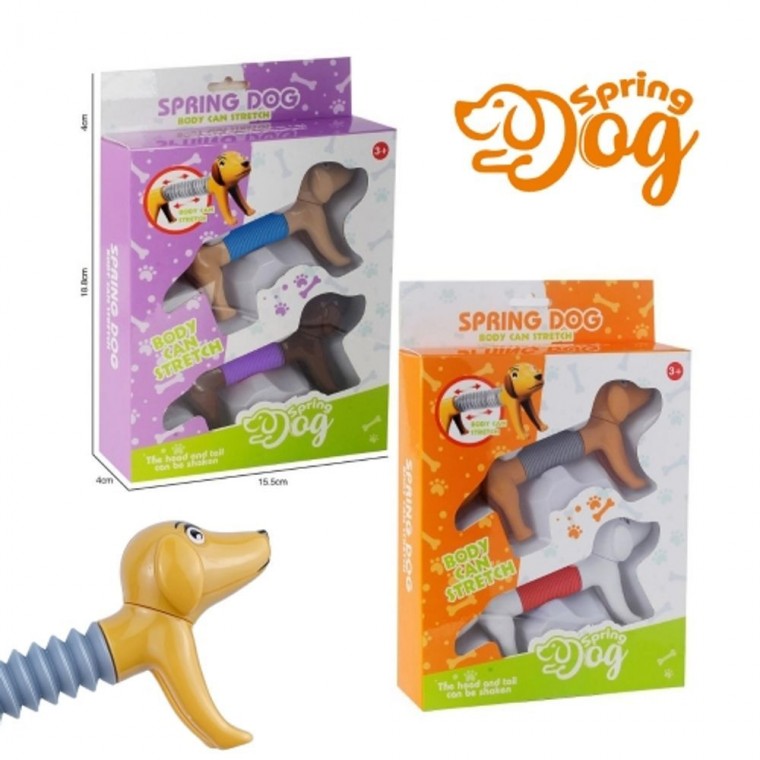 강아지 장난감 유아용 2P (색상랜덤) 인형 놀이 교육 미니어처 캐릭터 플러시 색상