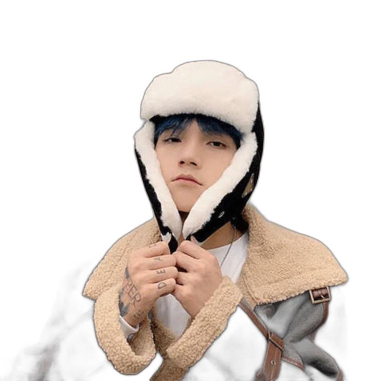 남자 여자 데일리 따뜻한 인조퍼 소프트 귀달이 모자 백조의 호수 귀걸이 거치대 쥬얼리