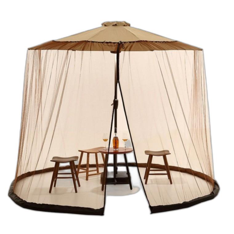 원형 파라솔 모기장 캠핑 텐트 대형 야외