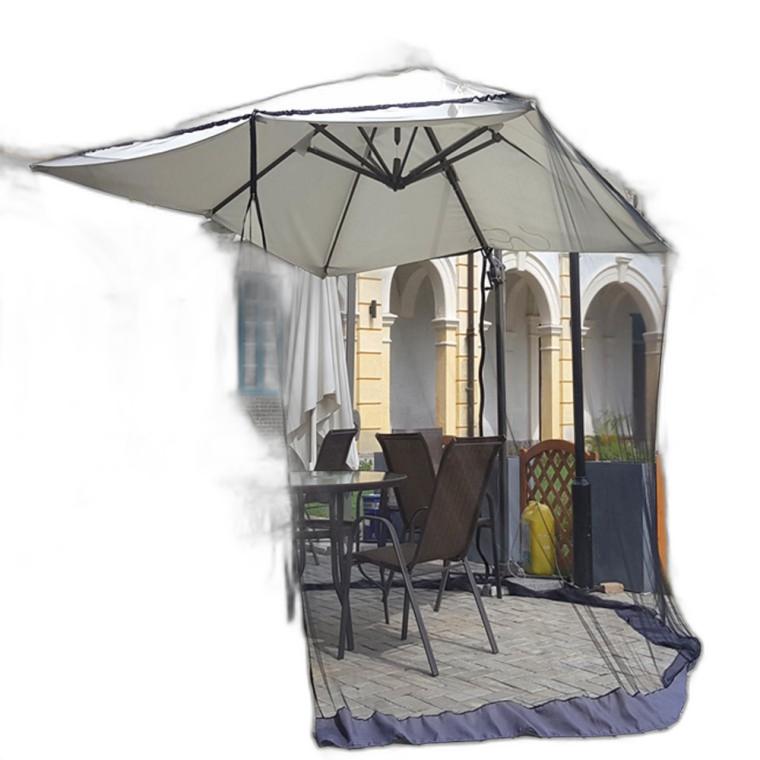 파라솔 베이스 전용 대형 모기장 용품 텐트 천막 커튼 의자 가구 정원 램프