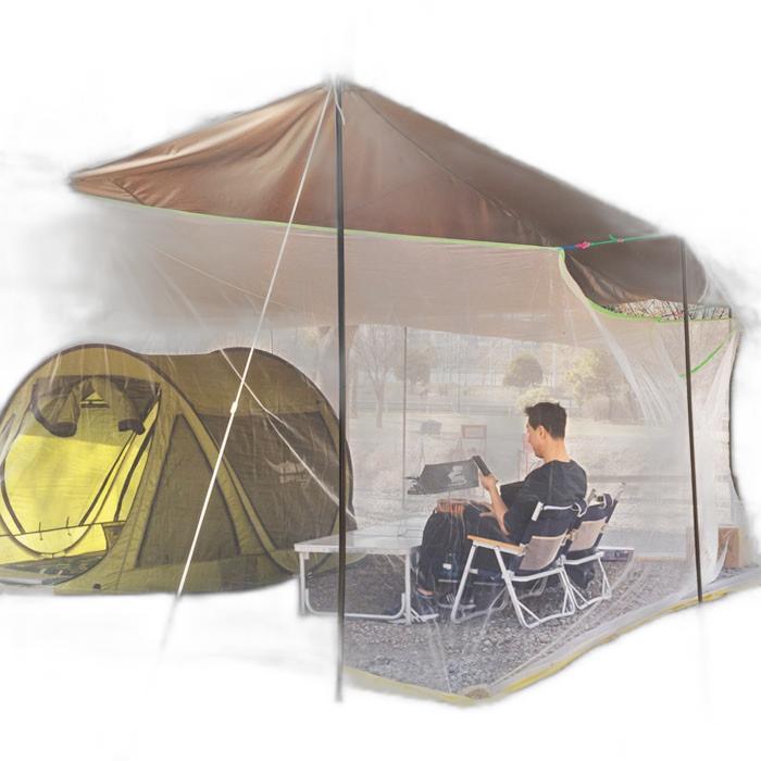 대형 캠핑 야외 차박 모기장 사각모기장 텐트모기장