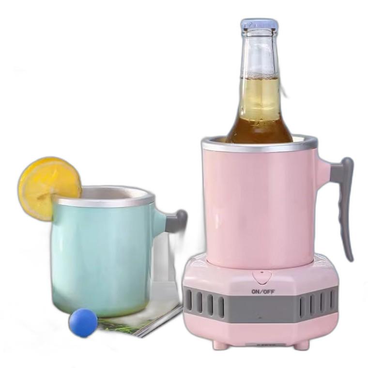 슬러시 메이커 급속냉각 음료수 맥주 가정용 냉각컵 휴대용 미니 쿨링컵