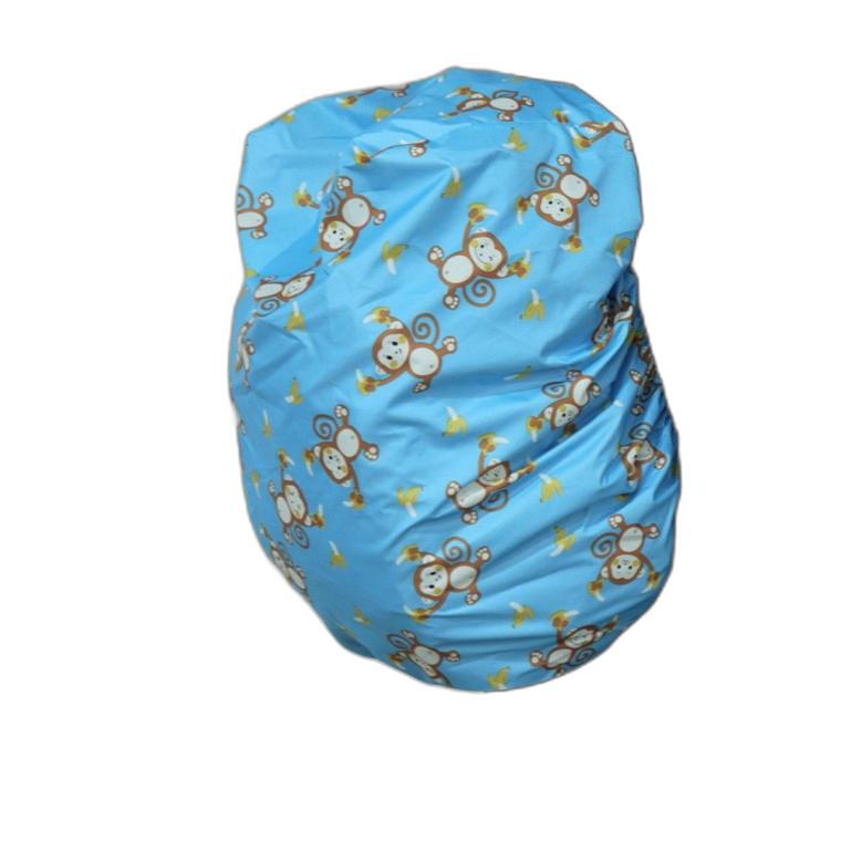 비옷 보호대 뚜껑 레인커버 덮개 배낭 백팩 하이킹 원숭이 방수재 배낭가방 손잡이가방