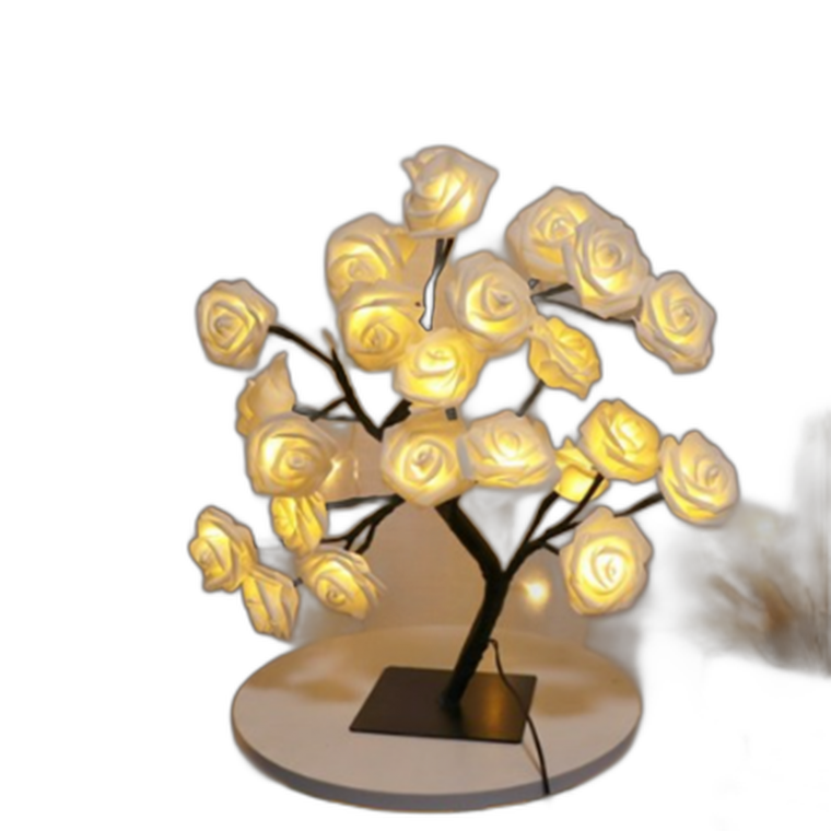 꽃다발 조명기구 인테리어디자인 장미 LED 조명 인테리어 꽃집 카페인테리어 무드등조명