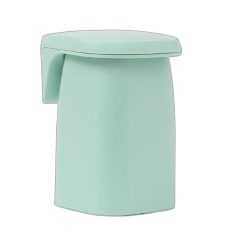 자석 양치칫솔 간편 양치컵(민트) 양치기구 칫솔 거치대 케이스 거꾸로 디자인 양치컵