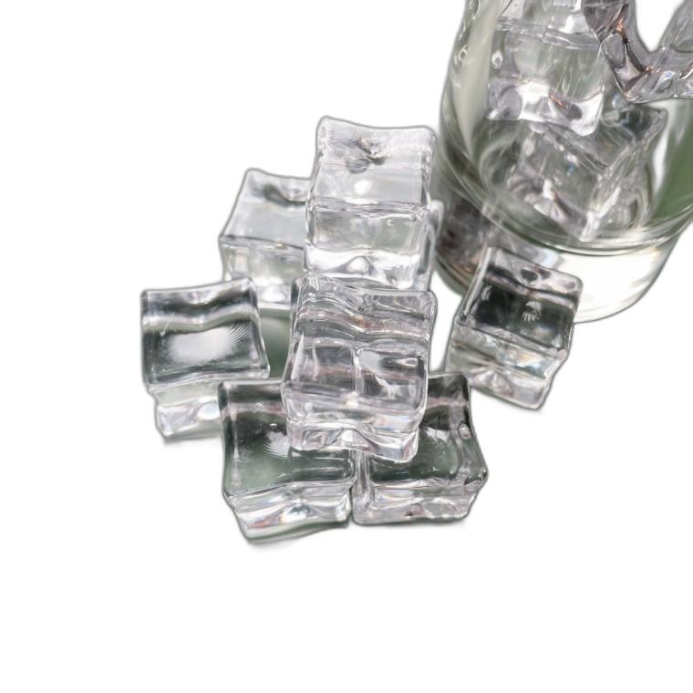 아크릴 시트 얼음 모형 20mm (50개) 조각 제작 두께 50개 세트 공예 조각상