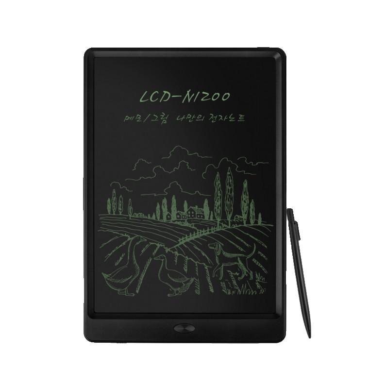 스마트폰 태블릿 전자책 LCD-N1200 (12인치) 메모장 낙서장 디지털 노트
