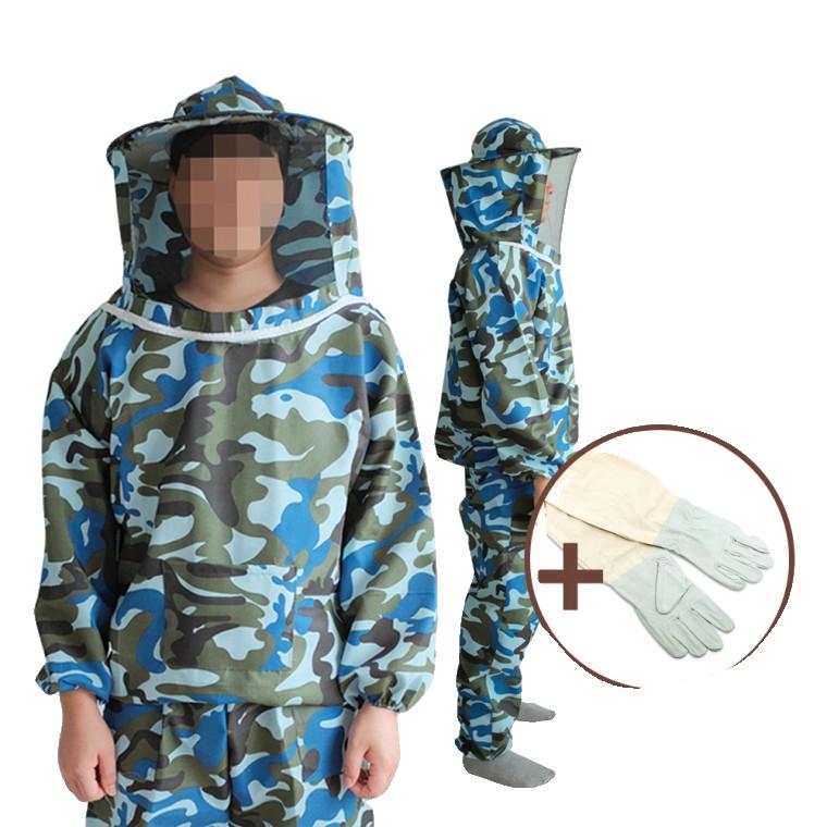 군복 전투복 작업복 kimspp 밀리터리 양봉옷(상하의+양봉장갑)세트 방호복 방역복