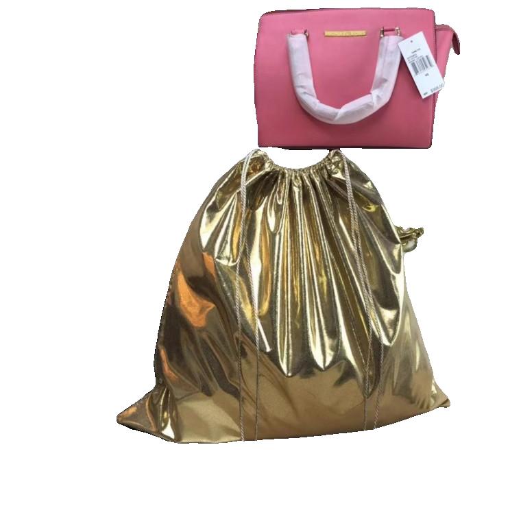 복조리파우치 클래식 패션 포장 가방 홈 방진 가방 여행 의류 보관 가방 황금 끈 가방
