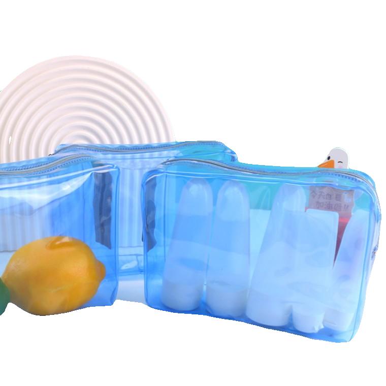 방수파우치 공장 도매 스킨 케어 제품 보관 화장품 가방 휴대용 대용량 여행 투명 세척 가방