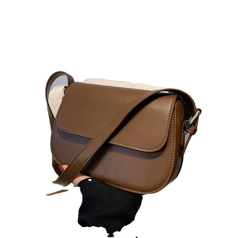 작은 가방 여자 가방 2023 신상 트렌디하고 심플한 숄더 크로스백 빈티지 작은 네모난 가방