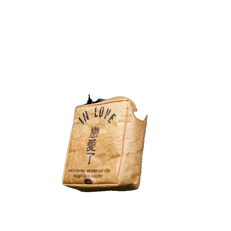 빈티지 디자인 가방 여성 하국조 숄더백 소가죽 듀폰 종이가방 작은 가방 주름 숄더 크로스백