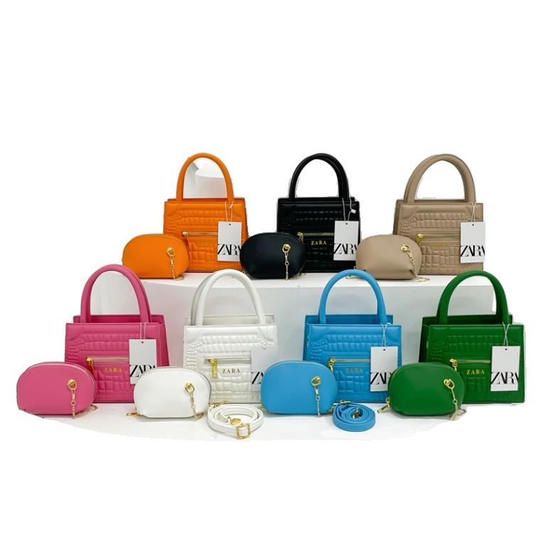 Bags 대외 무역 가방 여자 가방 2023 신형 스크래치 단일 어깨 가방 순색 알파벳 작은 가방 소규모 디자인