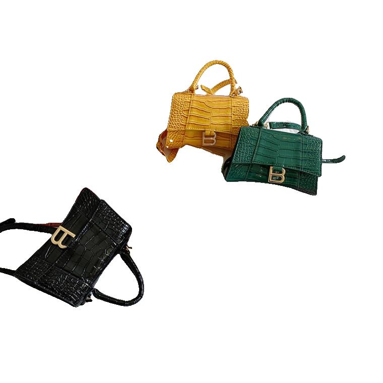왕홍조 작은 가방 여자 모래시계 가방 패션 캐주얼 핸드백 mini bags 질감 숄더 크로스백