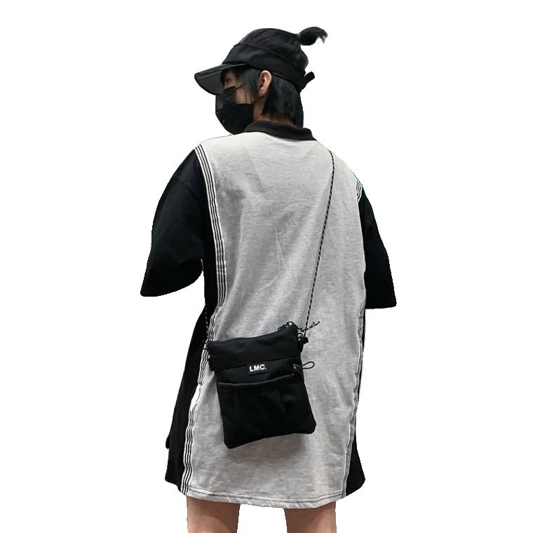 일본계 캐주얼 숄더백 심플한 크로스백 스트리트 트렌드 여성 가방 나일론 개성 소포 우체부 가방