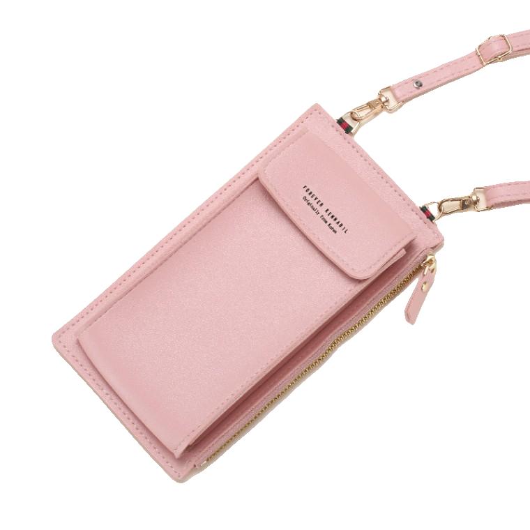 2023 신형 도매 대용량 다기능 순색 패션 심플 숄더 작은 가방 크로스 핸드폰 가방 여성용