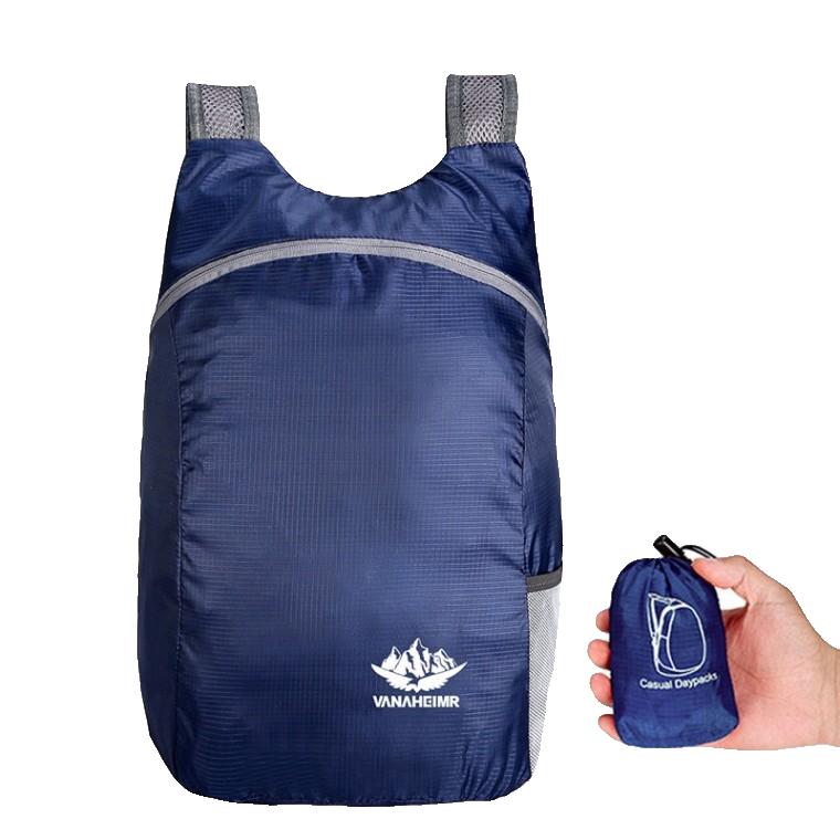 접는백팩 15L 경량 포장 가능한 배낭 접이식 초경량 야외 접이식 배낭 여행용 배낭 가방