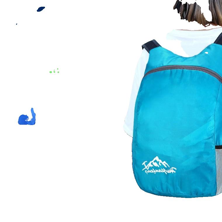 접는백팩 경량 포장 가능한 접이식 초경량 야외 배낭 여행 데이팩 가방 스포츠 데이팩 남녀공