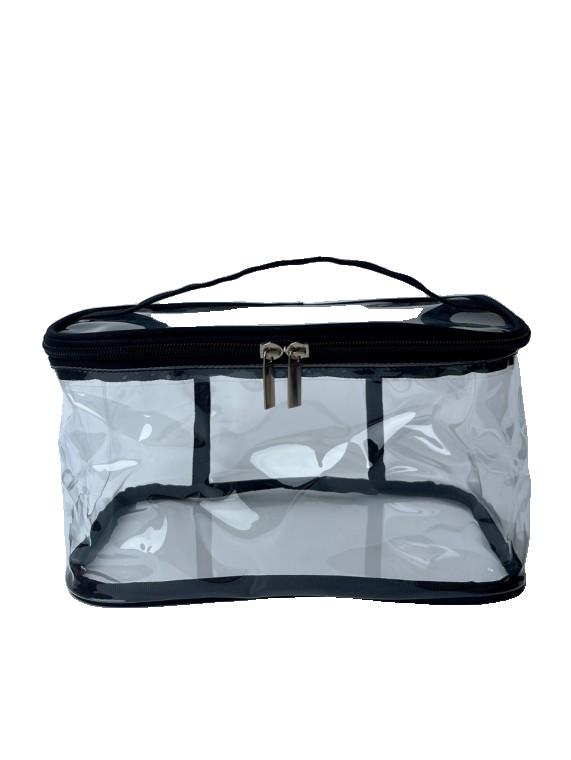 메이크업파우치 화장품 가방 여성용 휴대용 대용량 수납 가방 고급 투명 여행 스킨 케어 제품