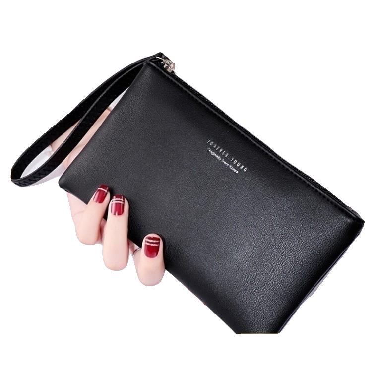 핸드폰파우치 공장 도매 새로운 여성의 긴 심플 패션 동전 지갑 휴대 전화 가방 여성 가방
