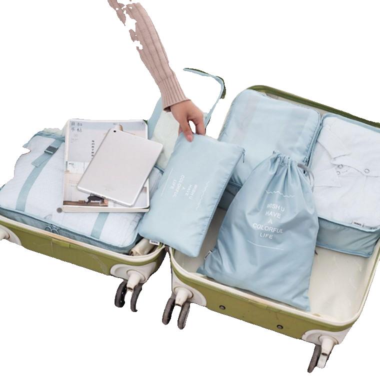 여행 파우치 6종 세트 트래블 가방 이너백 메쉬