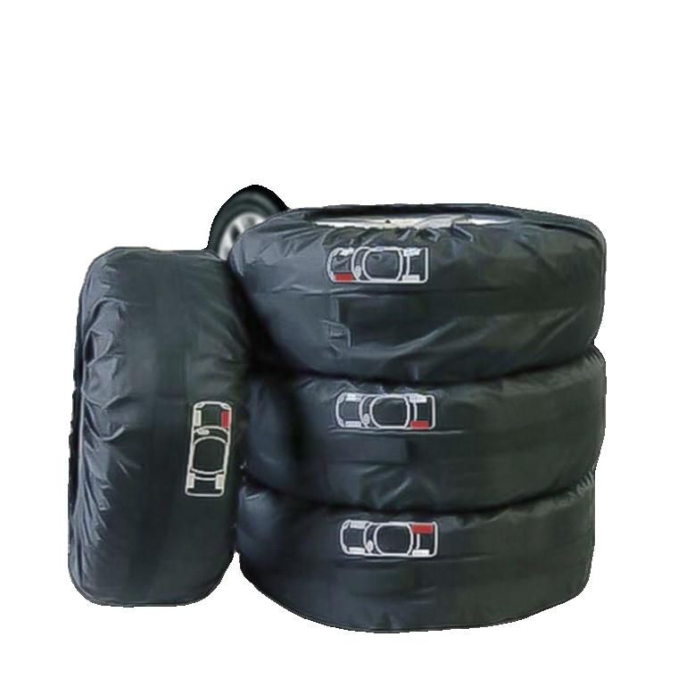타이어 커버 세트 4pcs 스페어 덮개 보관가방