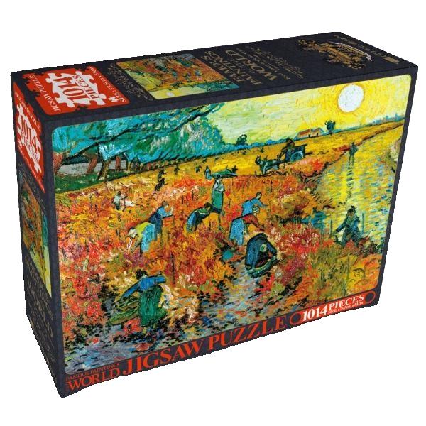 세계명화 직소퍼즐 1014조각 아를의 붉은 포도밭 1888