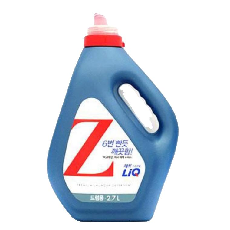 리큐Z 재오염방지 액체세제 2.7L-드럼용 운동화세탁기