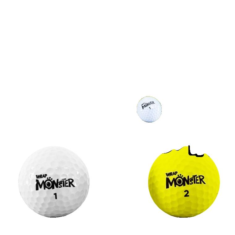 몬스터 고반발 비거리 골프공 3개입(색상선택)