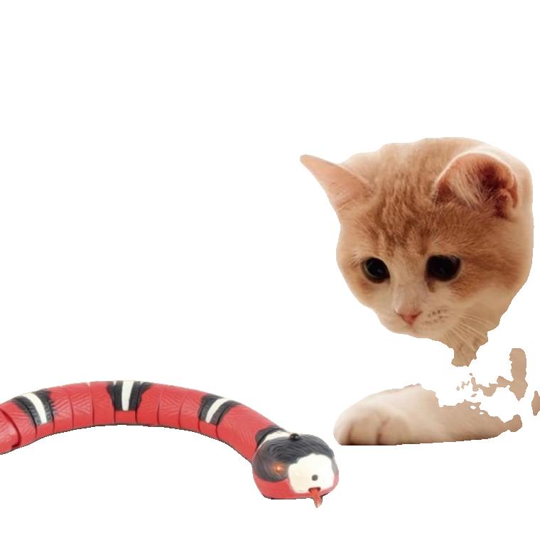 고양이 뱀 장난감 자동 움직이는 로봇