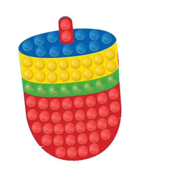 플레이콘 모자이크(전통놀이 팽이) 옥수수깡 놀이콘