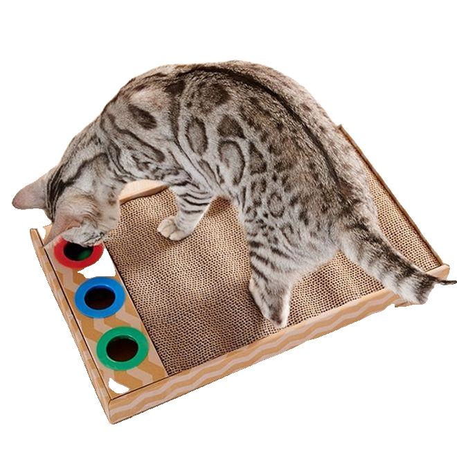 고양이 장난감 스크래처 플레이 웨이브 사냥 놀이