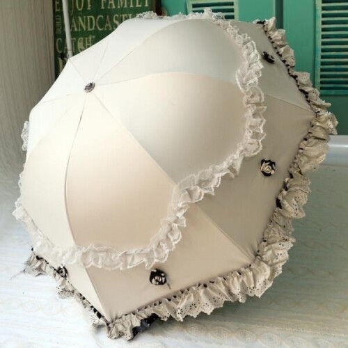 우양산레이스 여름용 자외선차단용품 접이식 대형우산
