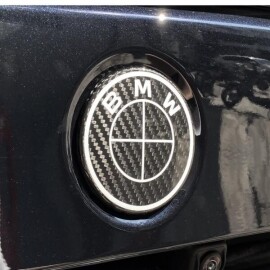 BMW 리얼 카본 탄소섬유 엠블럼 알피나