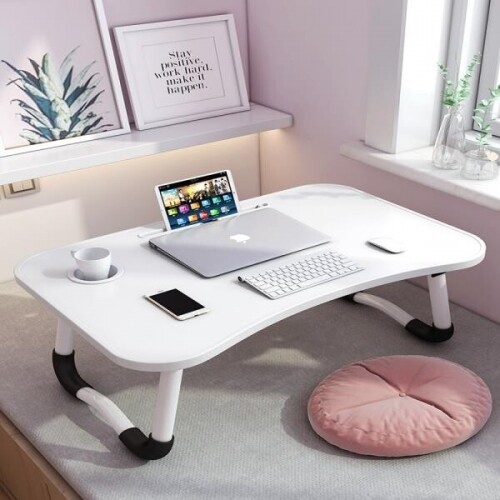접이식 사이드테이블 휴대용 밥상 노트북 작업장 침실 의자 좌식 가벼운 슬라이딩