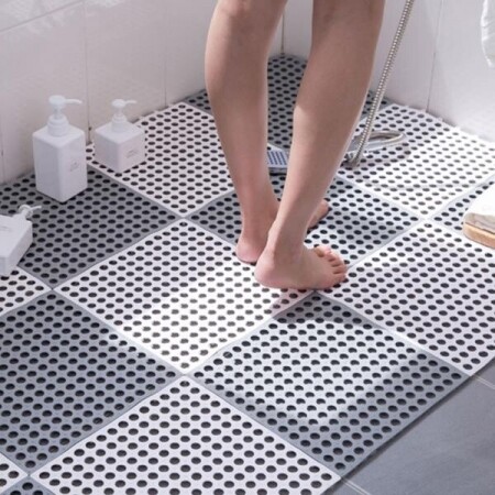 욕실 샤워장 방수 발 매트 바닥 미끄럼 방지 패드