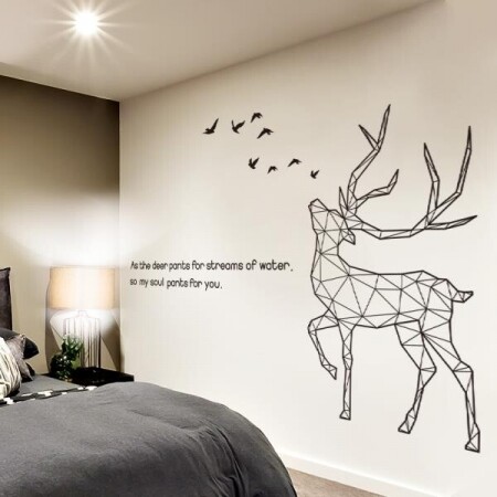 포인트 벽지 액자 스티커 데코 벽지 시트지 포스터 침실 꾸미기
