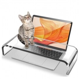고양이 방해 방지 아크릴 키보드 보호 베이스 덮개 커버